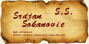 Srđan Sokanović vizit kartica